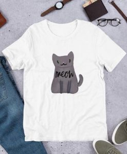 Meow Cat T Shirt SR01