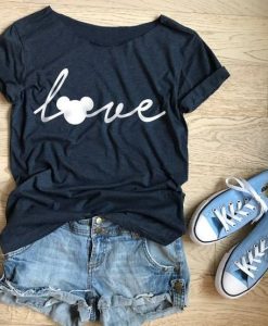 Mickey Mouse Love T-Shirt AV01