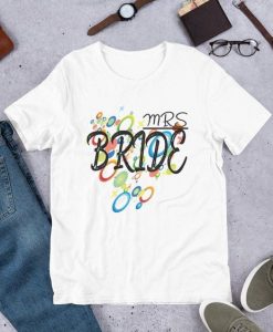 Mrs Bride T Shirt SR01