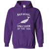 Narwhals Unicorm of the sea Hoodie KH01