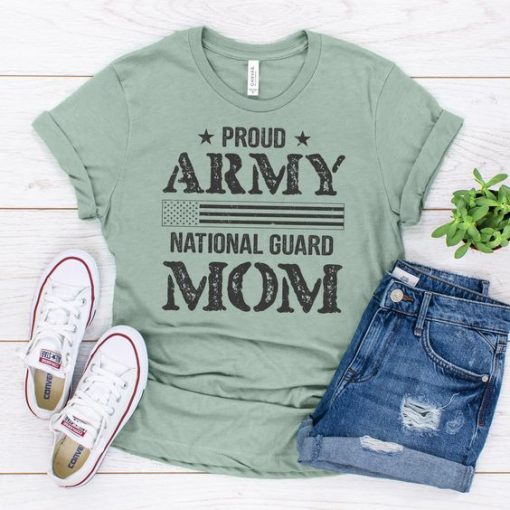 National Guard Mom T-shirt FD01