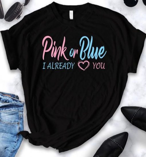 Pink Or Blue T Shirt SR01