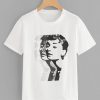 Plus Figure Print T-shirt FD01