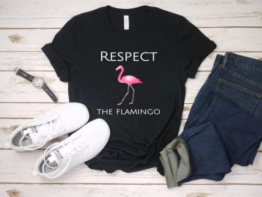 Respect The Flamingo T Shirt SR01