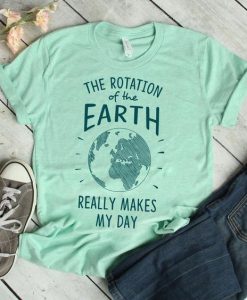 Rotation of the Earth T-shirt FD01