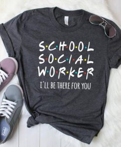 School social worker T-shirt AV01