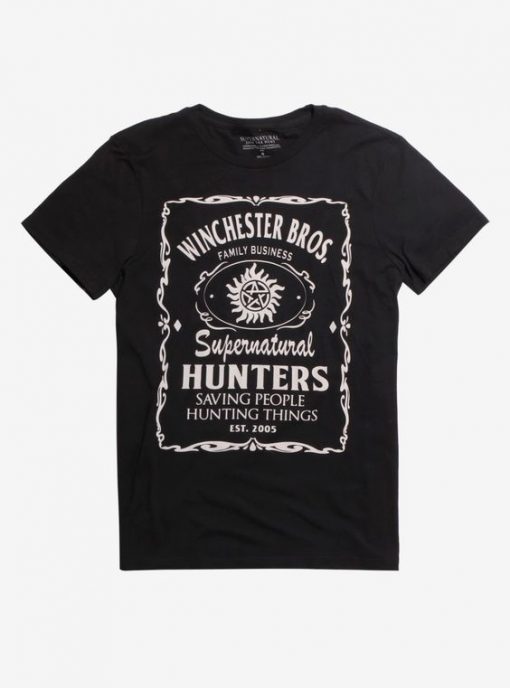 Supernatural Winchester Bros T-shirt DV01