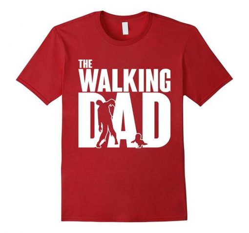 Walking Dad Zombie T-Shirt FR01