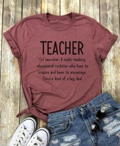 Women T-Shirt Teacher EC01