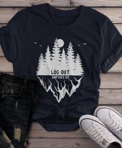 Women's Forest Hipster T-Shirt AV01