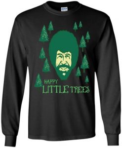 Bob Ross Happy Little Trees Sweatshirt EL29