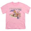 Candy Land Cotton Candy Land Kid's Pink T-Shirt ER