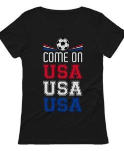 Come On USA Soccer T-Shirt EL01