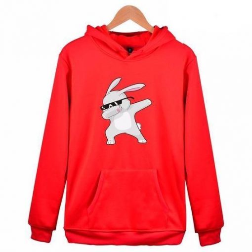 Dabbing Rabbit Hoodie AZ01