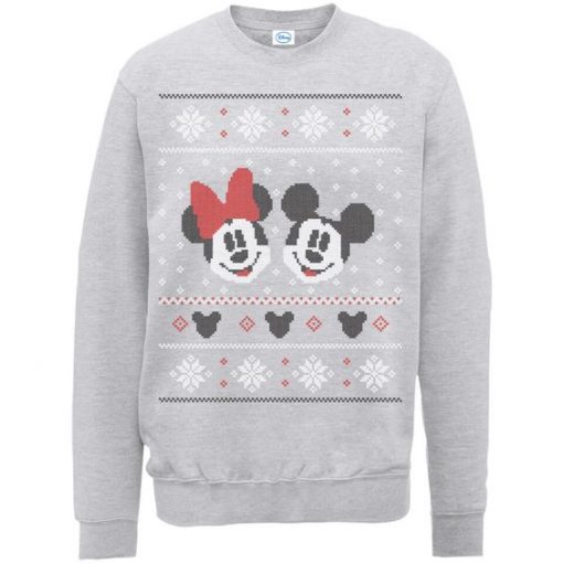Disney Mickey Mouse Christmas Sweatshirt FD