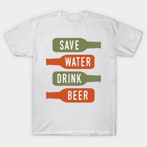 Drink Beer T Shirt SR01