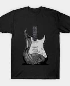 Guitar Music T-shirt FD01