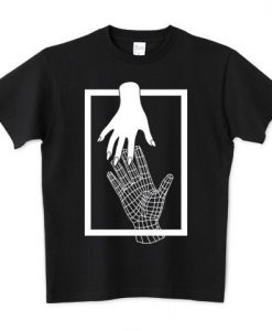 Hand Romance BLACK T-shirt ER31