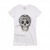 Hand dawn day skull T-shirt ER0