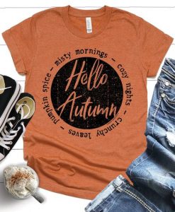 Hello Autumn T-Shirt FR01