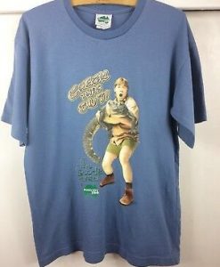 Hunter Blue Cotton Australia Zoo 00s T Shirt ER