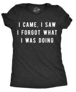 I Saw I Forgot What I Was T-Shirt AV