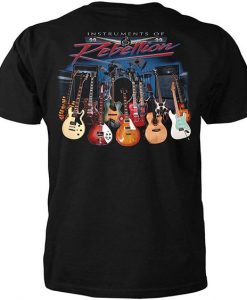 Instruments Of Rebellion Music T-shirt FD01