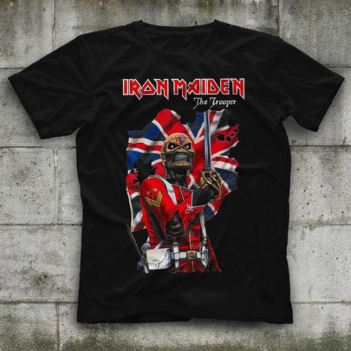 Iron Maiden Black Unisex T-Shirt VL31