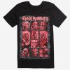 Iron Maiden Eddie Faces T-Shirt VL31