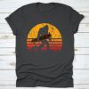 Longboard Bigfoot For Skateboard Sasquatch Fans T-Shirt FD01