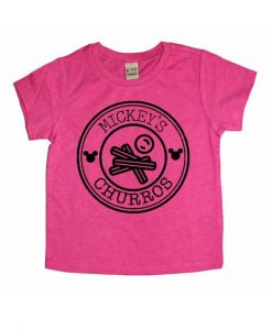 Mickey's Churro's Hot Pink Tee T-SHIRT ER