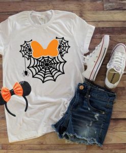 Minnie Spider Halloween T-Shirt EL