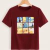 Oil Painting Print Tee T-Shirt VL01