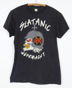 Original 1985 Slayer Slatanic T-Shirt EL01