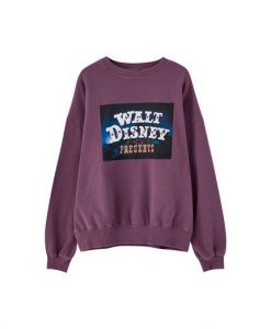 Purple Walt Disney Sweatshirt FD