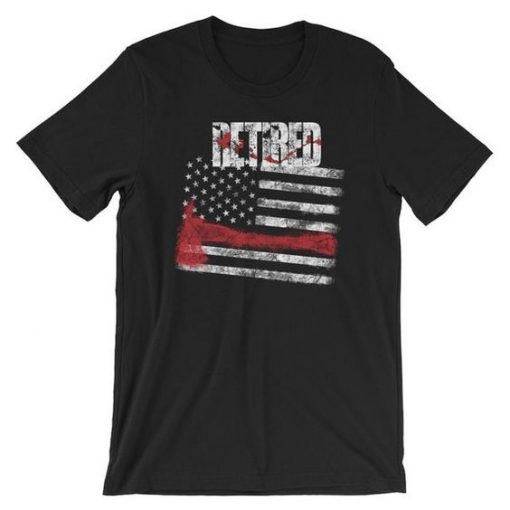 Retired Firefighter T-Shirt EL01