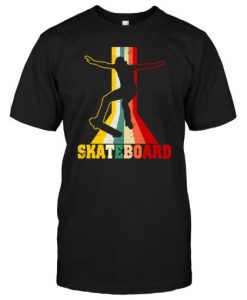 Retro Skateboard T-shirt FD01
