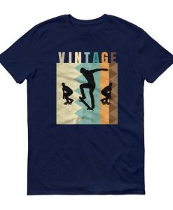 Retro Vintage Style Skateboarding Unisex T-Shirts FD01