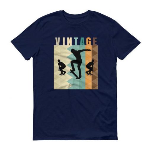 Retro Vintage Style Skateboarding Unisex T-Shirts FD01