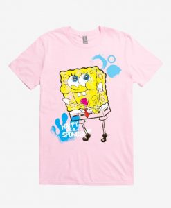 SpongeBob Happy as a Sponge T-Shirt ER01