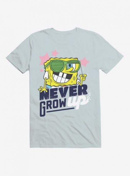 SpongeBob SquarePants Never Grow Up T-shirt ER01