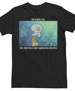 SpongeBob SquarePants Relable Squidward Tshirt ER01