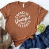 Thankful Grateful Blessed T-Shirt FR