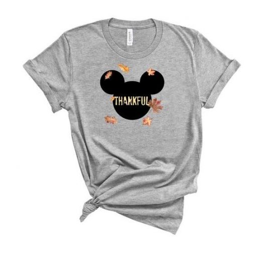 Thankful Mickey Disney T Shirt SR