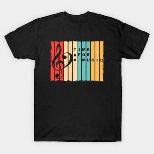 Time for Music T-shirt Fd01