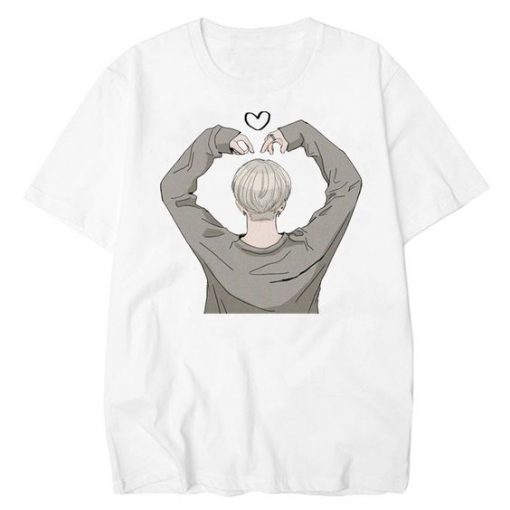 BTS White T Shirt AI4N