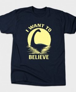 Believe In Nessie T-Shirt AZ26N