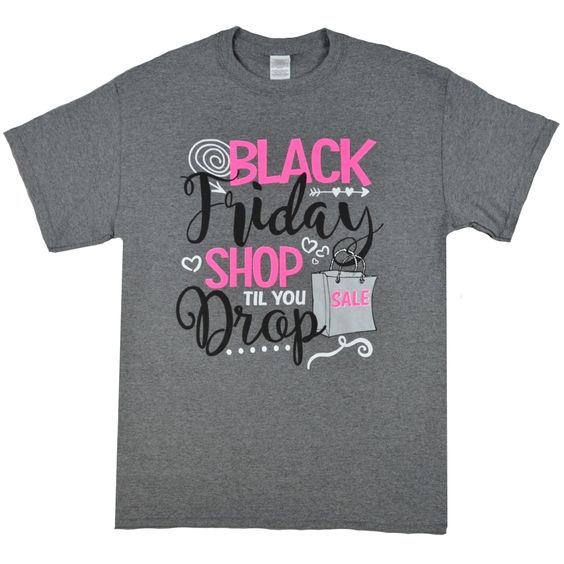 Black Friday Shop T-shirt FD23N