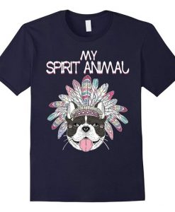 Bulldog Spirit Animal T Shirt FD4N