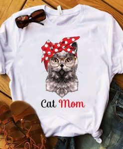 Cat Mom t shirt AI28N